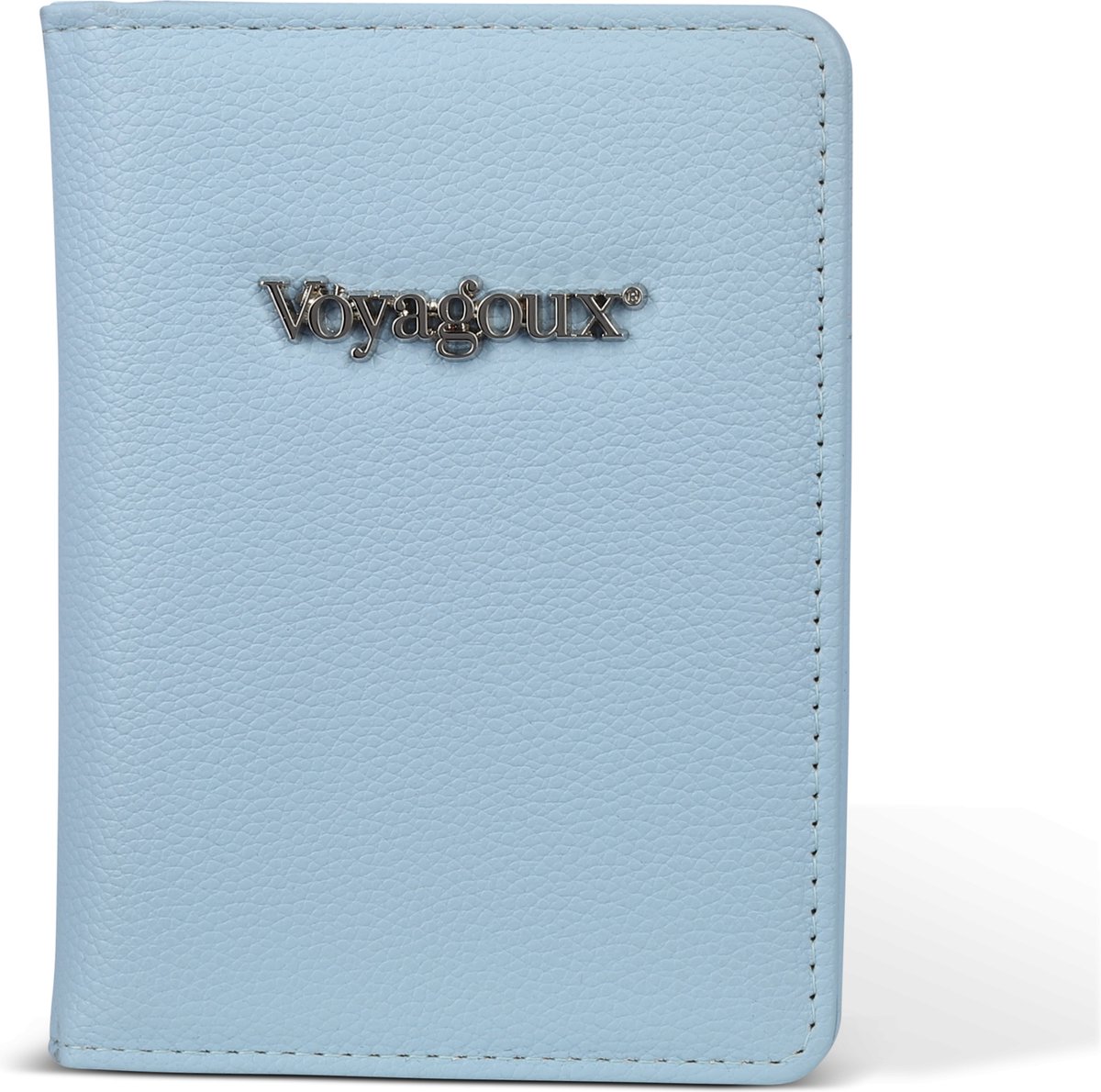 Voyagoux® Paspoort Hoesje - Paspoorthoezen - Paspoorthouder - Paspoorthoes - Blauw
