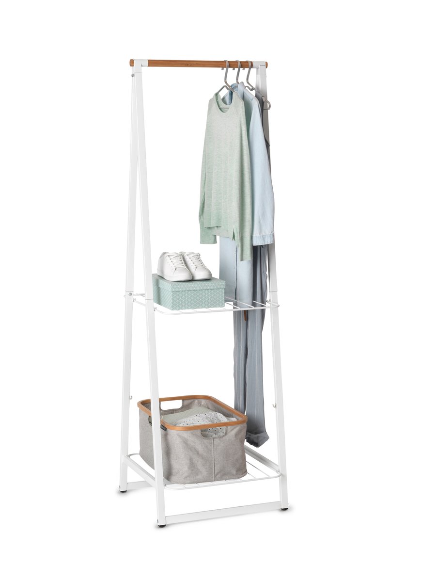 Brabantia Linn Kledingrek, Multifunctioneel, Bamboe Roede, Hangplek