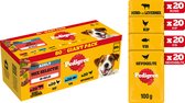 Bol.com Pedigree Hondenvoer - Mix Selectie in Gelei - Maaltijdzakjes - 80x100g aanbieding