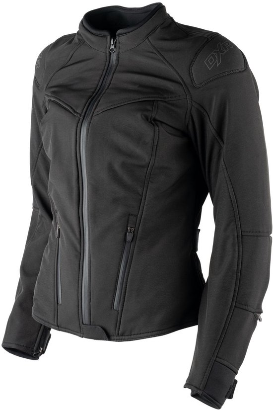 MOTOBLOUZ Motorvest LOON LADY Vrouw| Middenseizoen|Zwart 40 CE-gekeurd