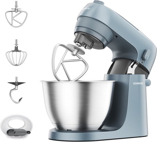 Kenwood GO KZM35.000GY - Keukenmachine - Blauw - 4L mengkom - Go collectie