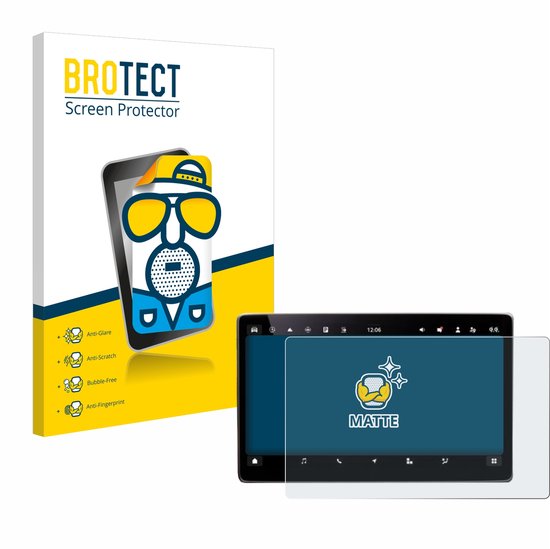 Foto: Brotect screenprotector voor skoda kodiaq sportline 13 infotainmentdisplay 2024 folie beschermfolie matte