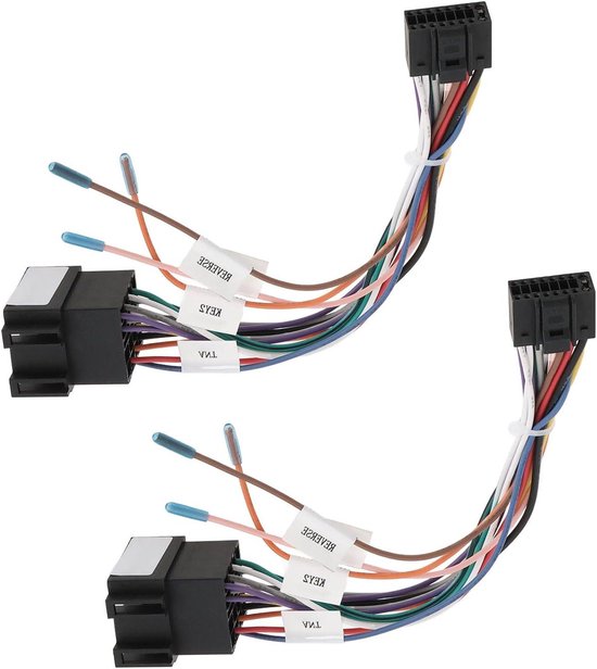 Adattatore Cavo ISO DIN 16 Pin Per Autoradio - 2 Pezzi - Plug And Play Per Installazione Semplice - Foto 3