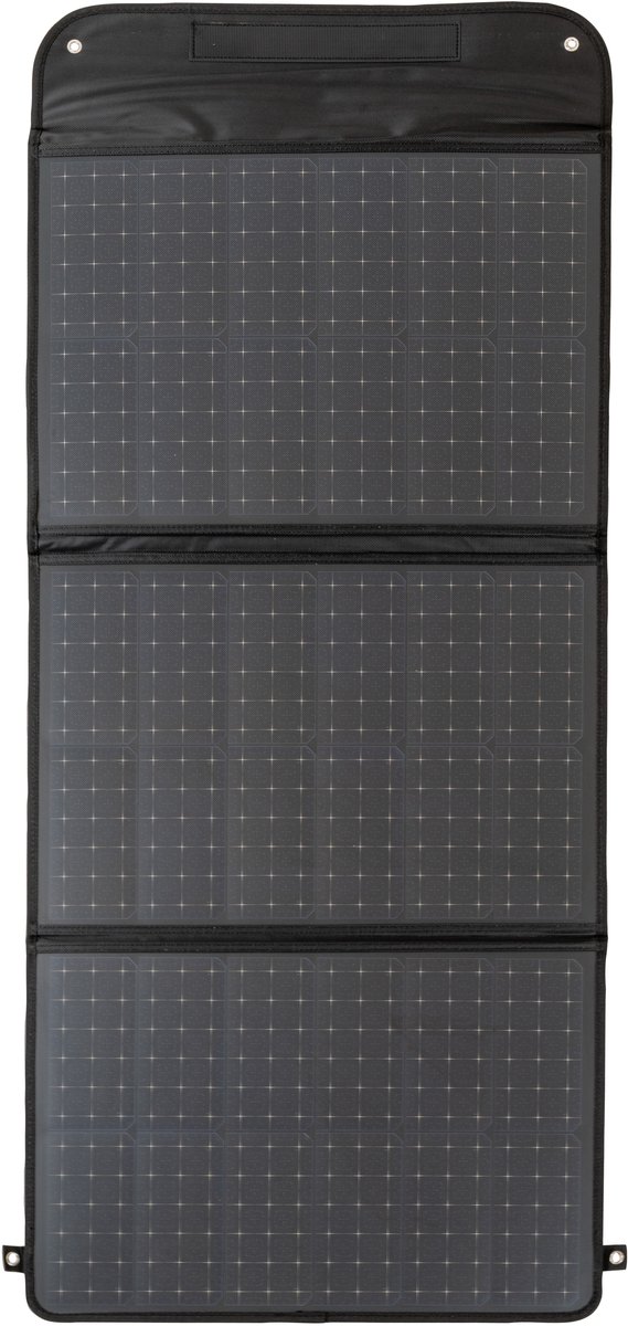 VOLT - Draagbaar Zonnepaneel 100W - Opvouwbaar Zonnepaneel / Solar Panel - Voor powerbank of powerstation - Camper en Caravan - Voerboot en nachtvissen
