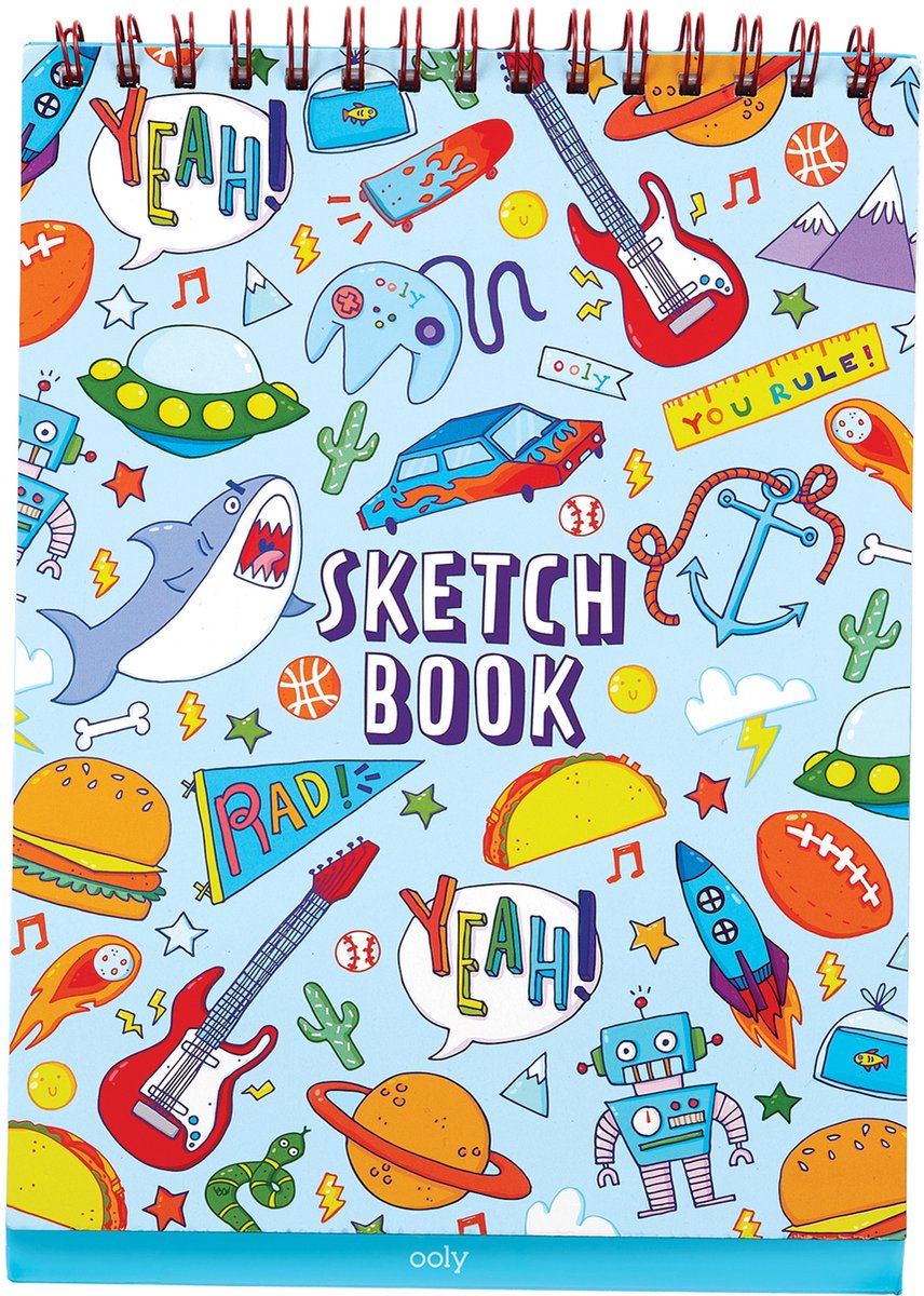 Ooly - Sketch & Show - Staand schetsboek - Awesome doodles