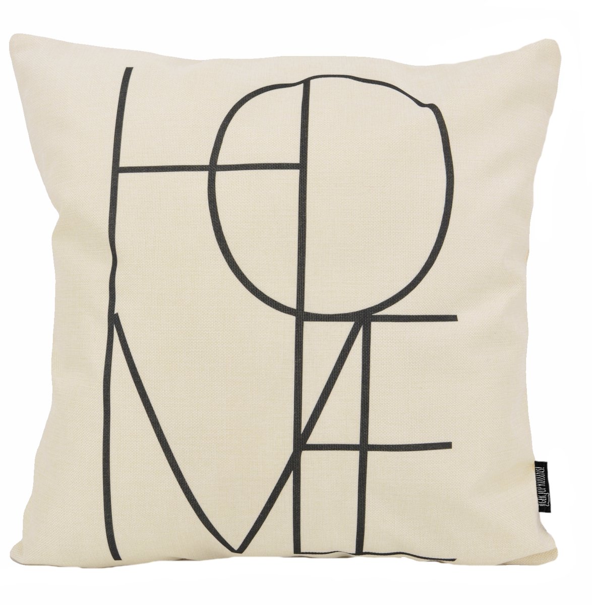Gek op Kussens! HOME Kussenhoes | Katoen/Linnen | 45 x 45 cm beige