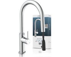 SCHÜTTE BLACKPOOL Keukenkraan - Met uittrekbare uitloop - Chroom