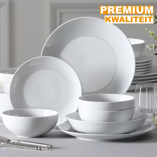 Corelle dinerborden winter vorst white van vitrelle