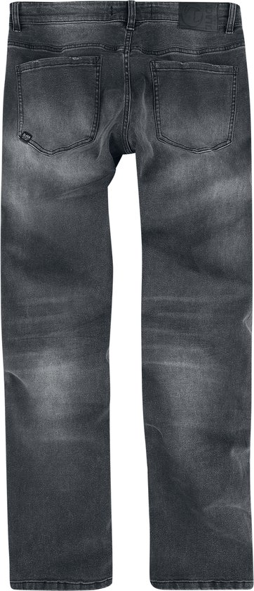 Black Premium By EMP Jeans Donna A Righe Nere, Bootcut, Vita Media, W28 L32, 65% Cotone