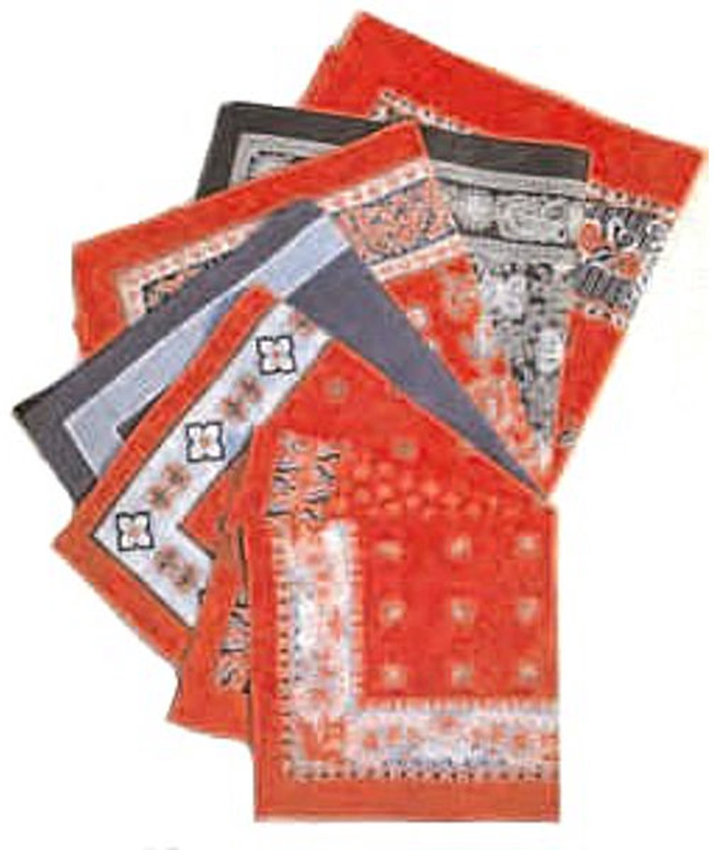 Boerenzakdoek rood 50x50cm
