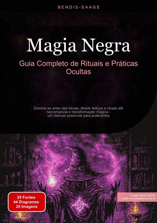 Magia Negra: Guia Completo de Rituais e Práticas Ocultas - cover