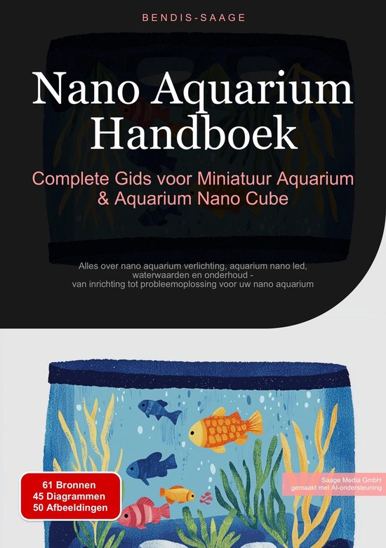 Nano Aquarium Handboek: Complete Gids voor Miniatuur Aquariu ... - cover
