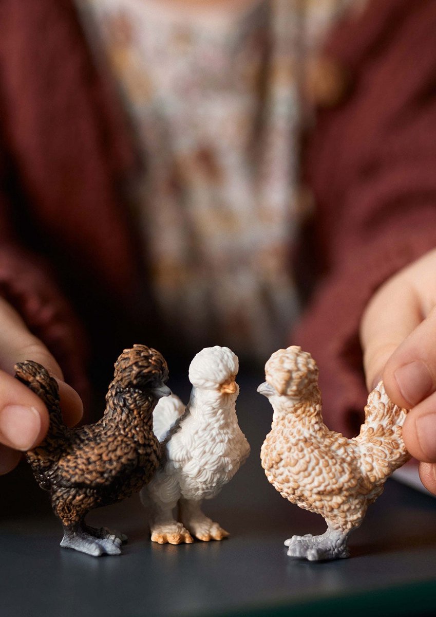 schleich FARM WORLD Kippenvrienden - Speelfigurenset - Kinderspeelgoed voor Jongens en Meisjes - 42574 — afbeelding 8