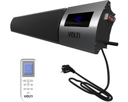 VOLT I-Red Badkamerverwarming- 1800W - Infrarood Heater - Straalkachel - Wifi - Afstandsbediening -…