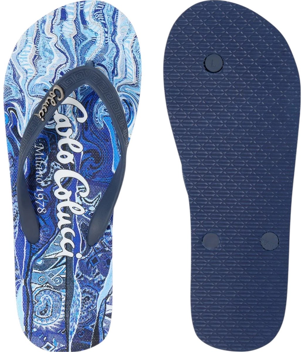 Carlo Colucci Heren Slippers Blauw SC201935/101