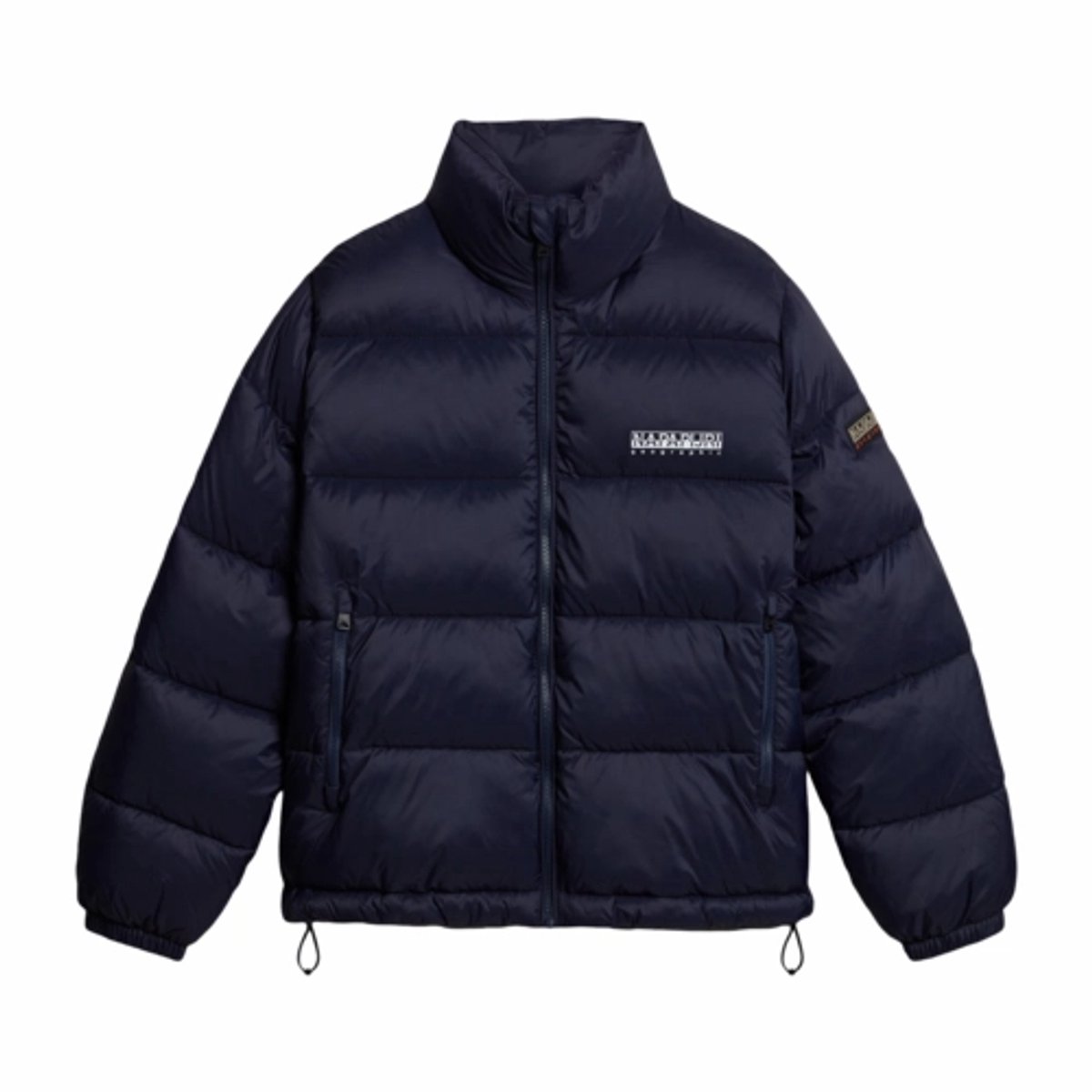 Jas Napapijri Women A-Box 3 Blu Marine-XXS Blauw