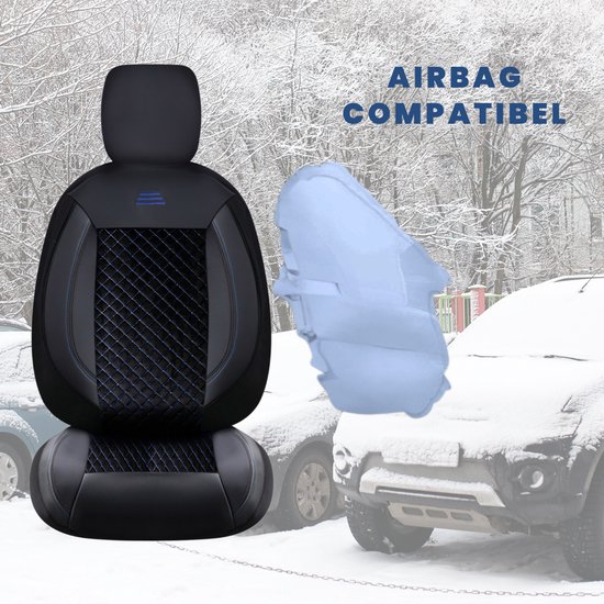 ClimAir Zijwindschermen Dark compatibel met Volkswagen Passat 3C sedan/station 2005-2014