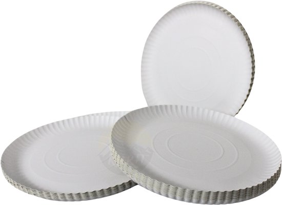 Papieren bordjes 13 x 20 cm, bruin | 1.000 stuks