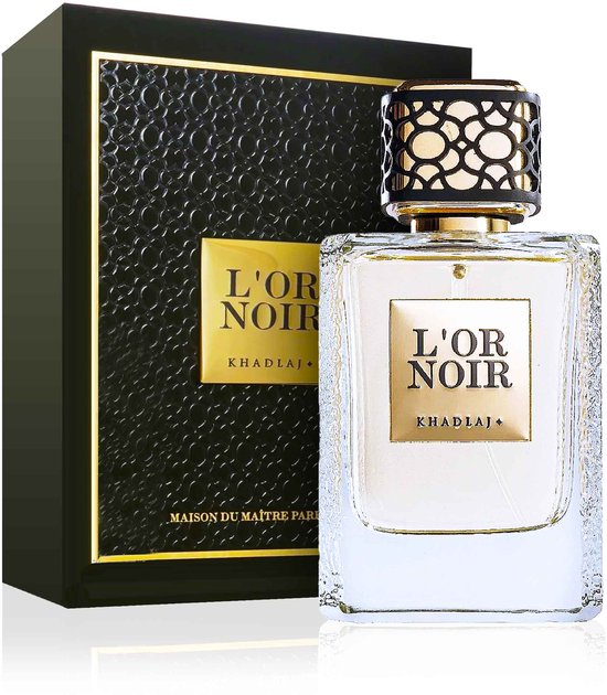 Uniseks Parfum Khadlaj Maison L'Or Noir EDP 100 ml