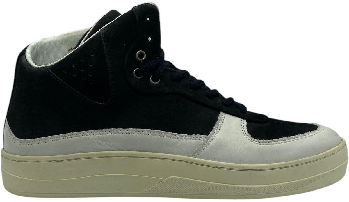 J.Legacee - Jay-3 - Veterschoenen - BLACK WHITE - Dames - Maat 38