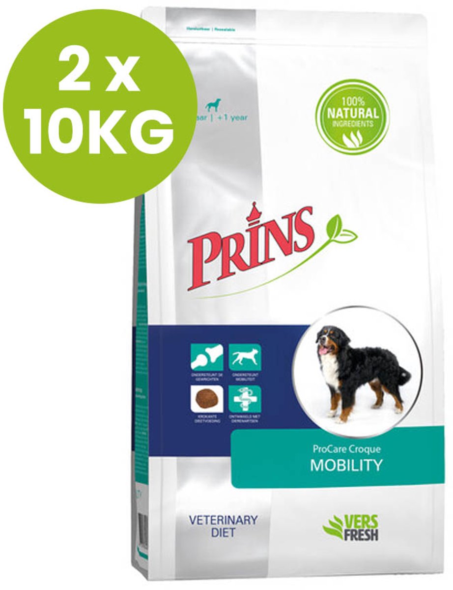 Prins Prins Procare Croque Dieet Mobility Gevogelte - - 2 x 10 kg