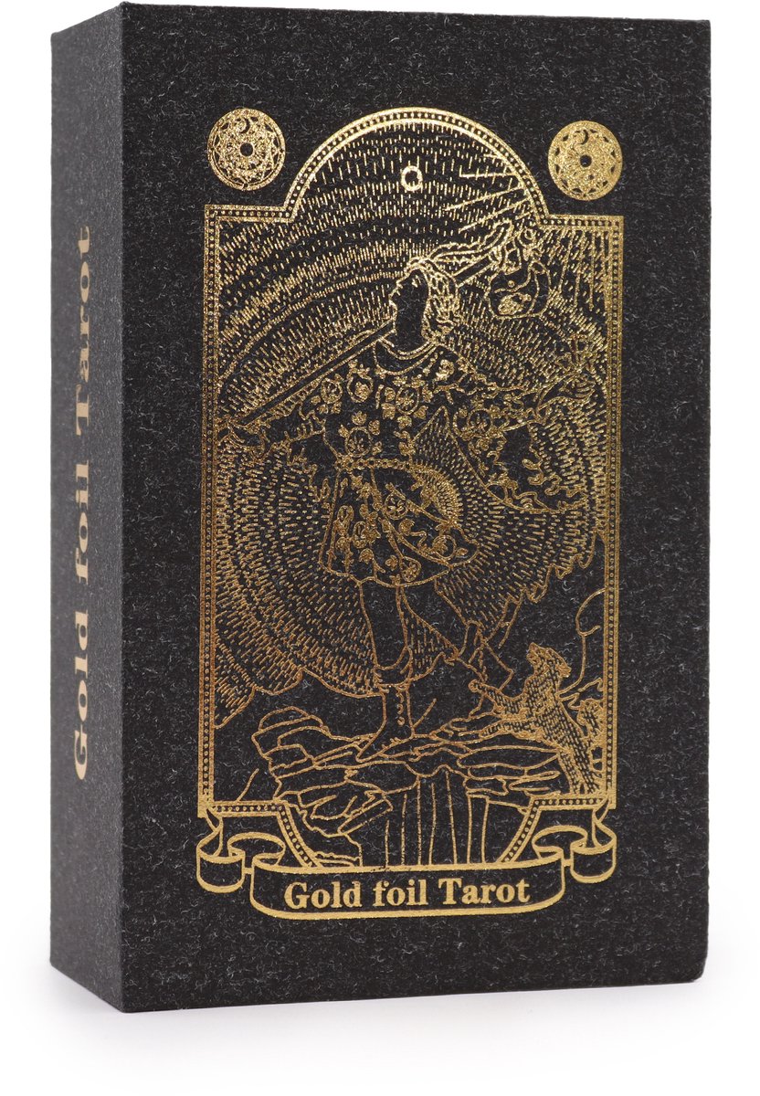 Tarotbox, Doos Bloem Inleg Reliëf Tarotzak Voor Tarotkaarten