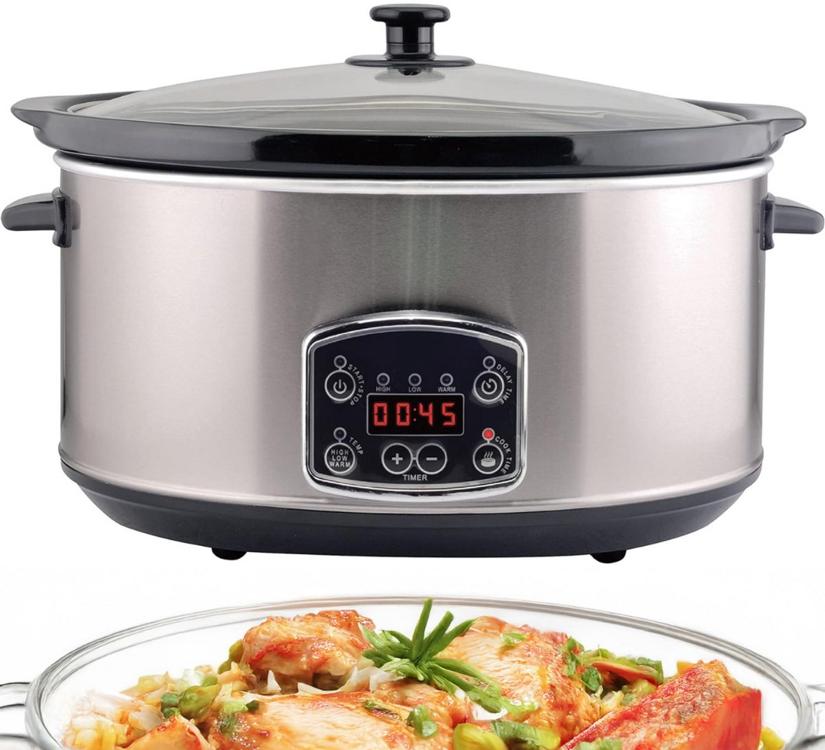 VELTRR® VELTRR Slowcooker met Timer