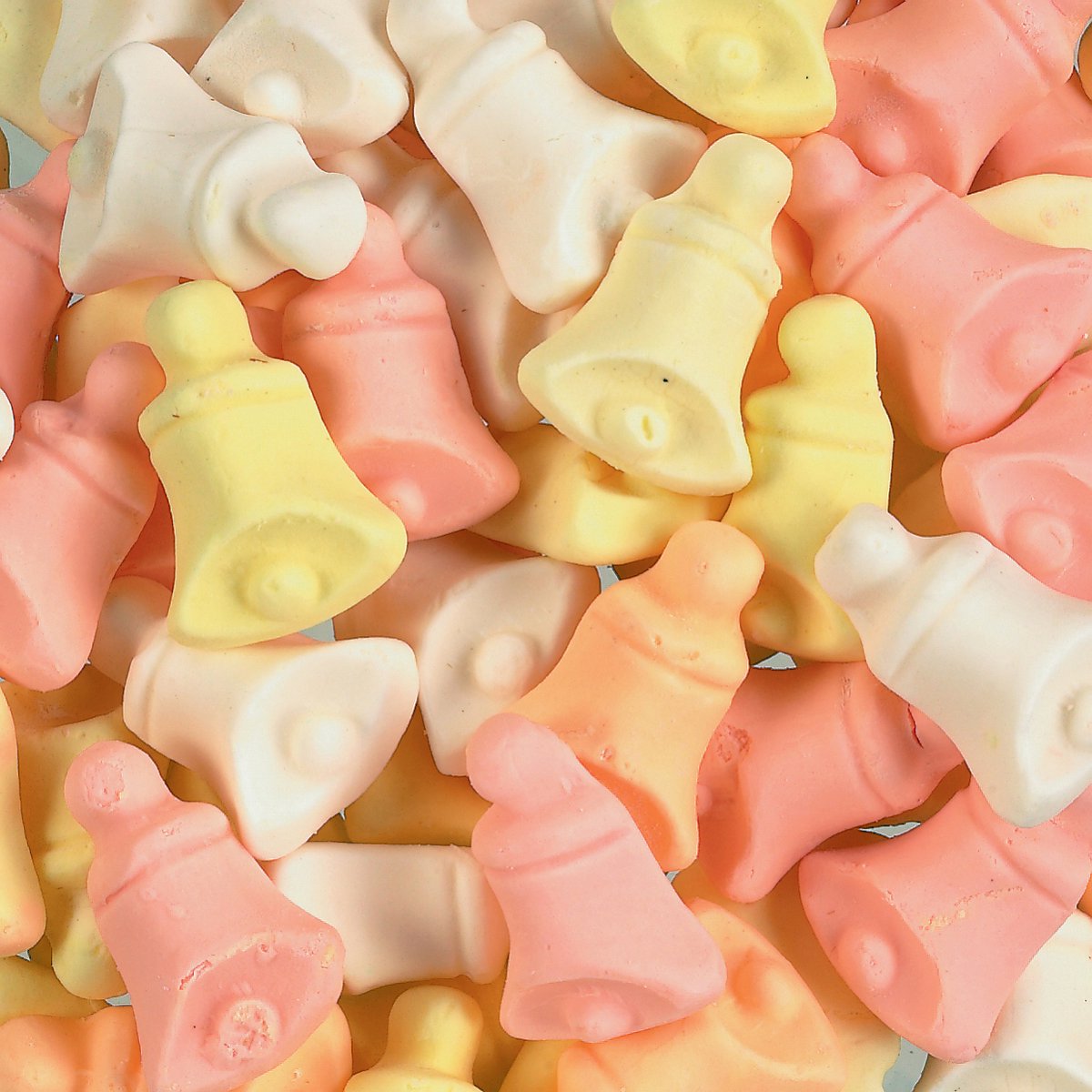 ETNA GUIMAUVE paas assortiment 3KG - klokjes - paasklokjes- schuimpjes snoep - 2x1.5kg per zak