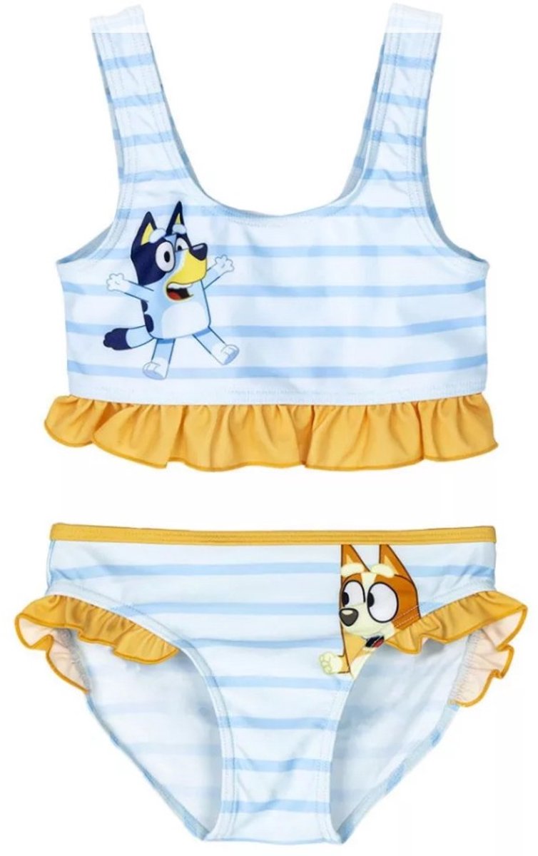 Bluey Bikini - Bluey en Bingo. Met Stylus Pen. Maat 92 cm / 2 jaar