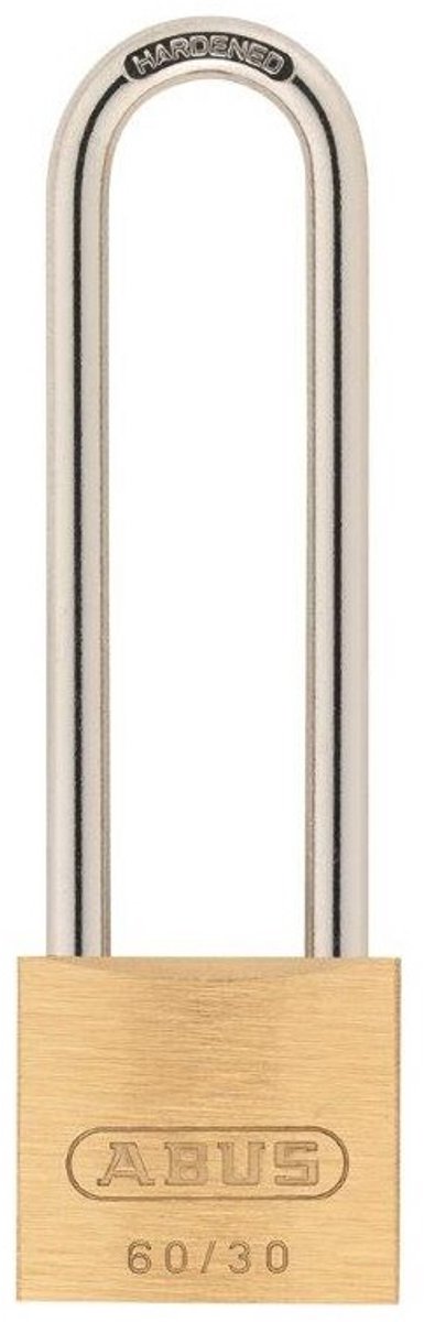 ABUS Hangslot messing hoge beugel 30mm