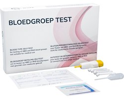 Bloedgroep Test - Bloedtest - Thuistesten - Bloedgroep Zelftest - The Tester
