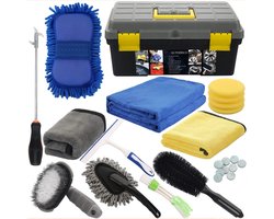 Auto was set - Auto wassen, 25 delig, Velgenborstel, Autowasborstel - Auto was pakket - ACROPAQ