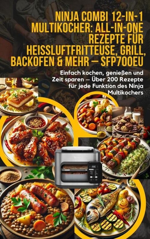 Ninja Combi 12-in-1 Multikocher: All-in-One Rezepte für Hei ... - cover