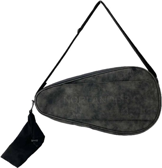 Norlander Nubuck Padel Racket Draagtas - 7 Liter - Grijs