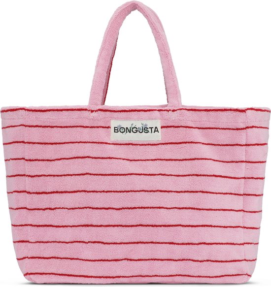 Sac de week-end Bongusta Naram Bébé pink et sac de plage Ski Patrol (rose et rouge)