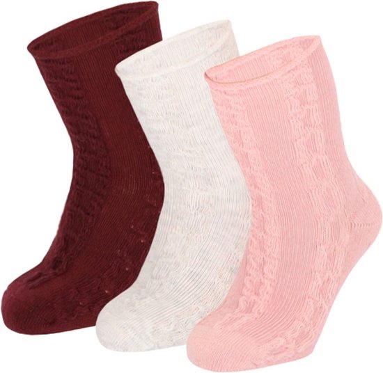 873 Lot de 2 nœuds doubles JACQUARD blanc cassé 17/19