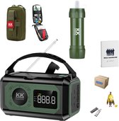 Koopkrachtig - Noodpakket voor thuis - BEVAT ALLE DOOR DE OVERHEID GEADVISEERDE SPULLEN - Dagdeal van vandaag - Noodradio - Waterfilter - Medische Kit - Denk vooruit - Oorlog situatie - Noodpakket 72 uur overheid - Noodpakket lijst