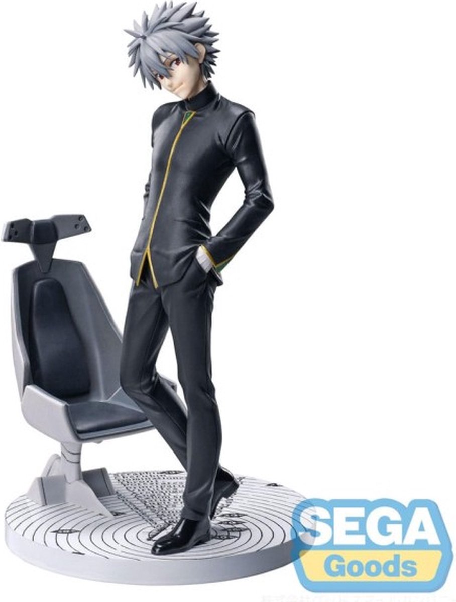 Evangelion: 3.0+1.0 Thrice Upon a Time Luminasta PVC Statue Kaworu Nagisa Commander Suit Ver. 2