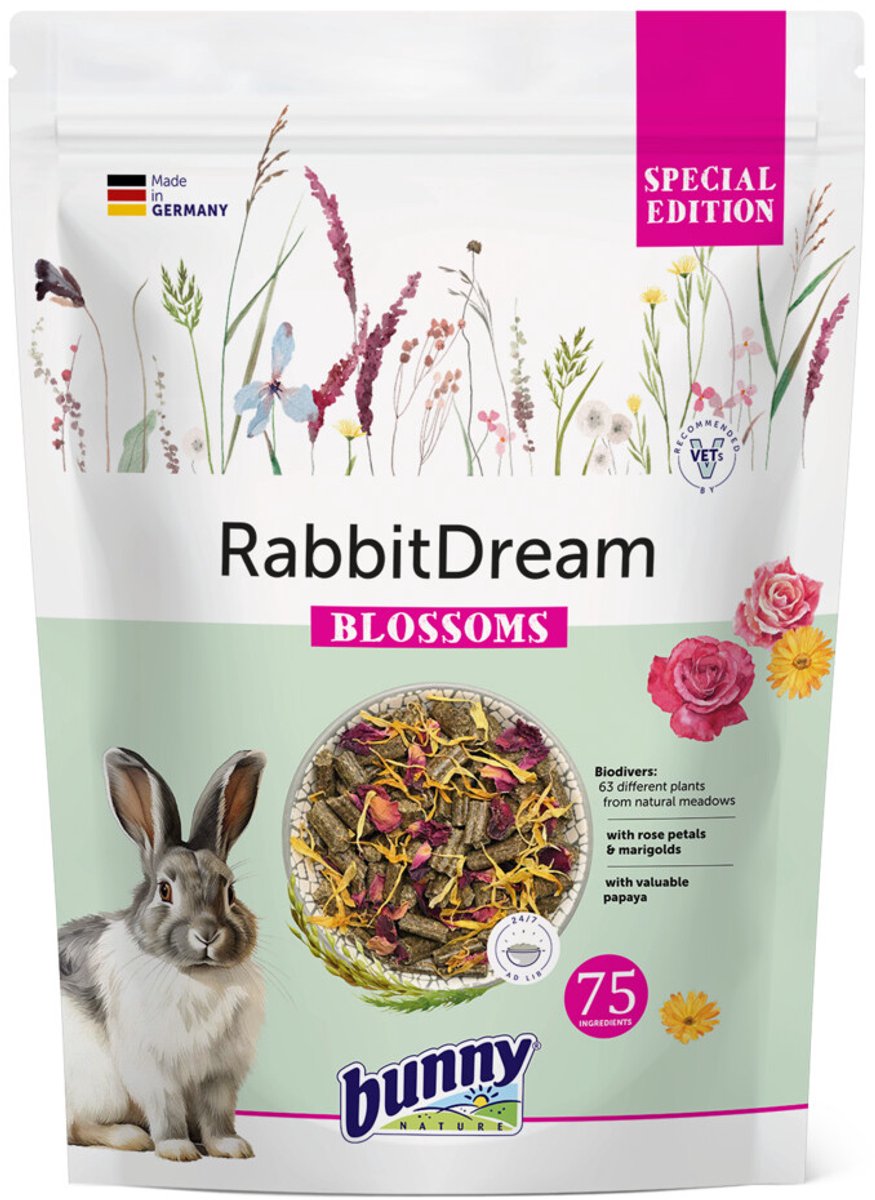 Bunny Nature Konijndroom Special Edition Blossoms 1,5 kg