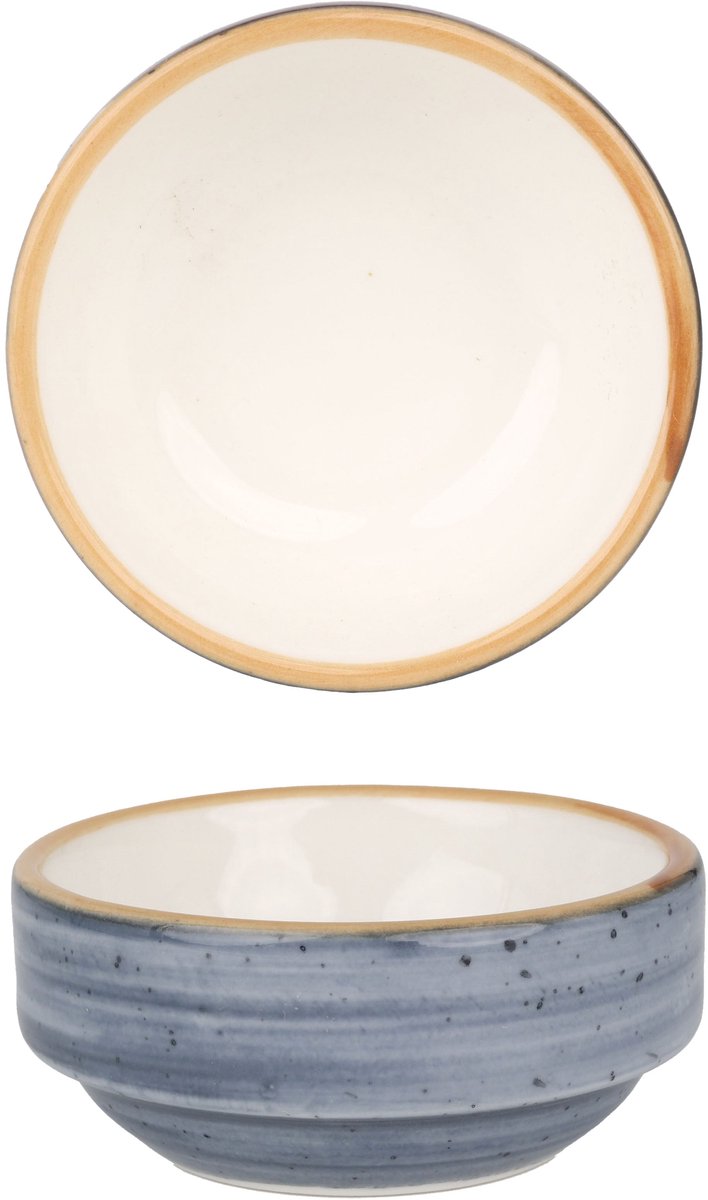 Bonna Kommetje - Aura Dusk - Porselein - 6 cm (30cc) - set van 6