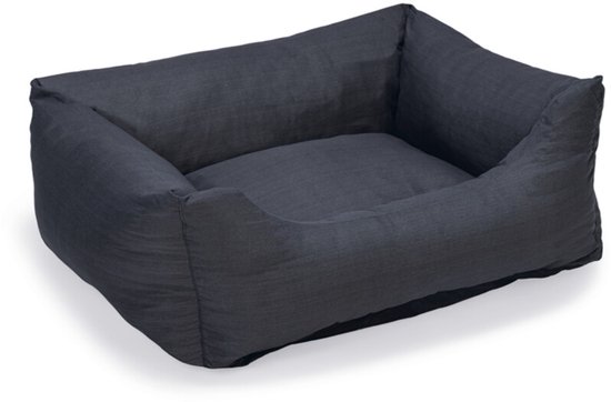 Beeztees Hondenmand Sofixa - Hondenmanden - Hond - Antraciet - 80 x 70 x 25 cm
