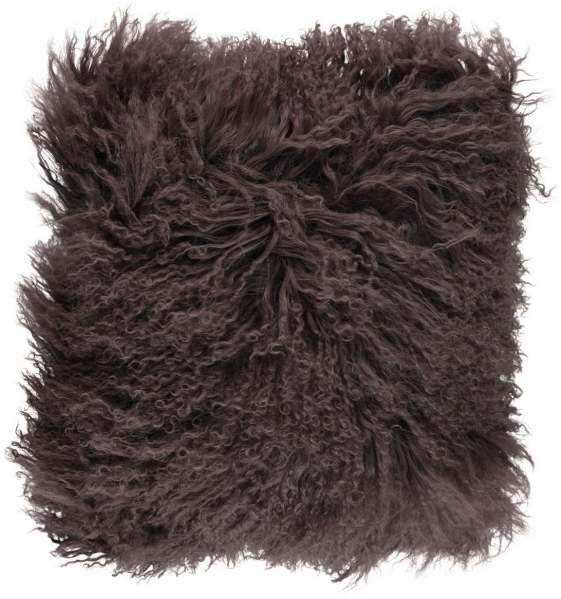 Sheepskin House - Curly Schapenvacht Kussen - Dubbelzijdig - 40x40 cm