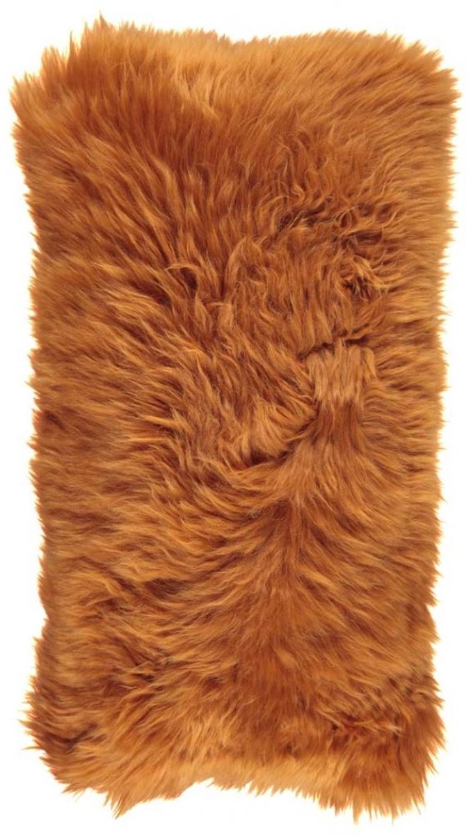 Sheepskin House - Langharig Schapenvacht Kussen - 28x56 cm