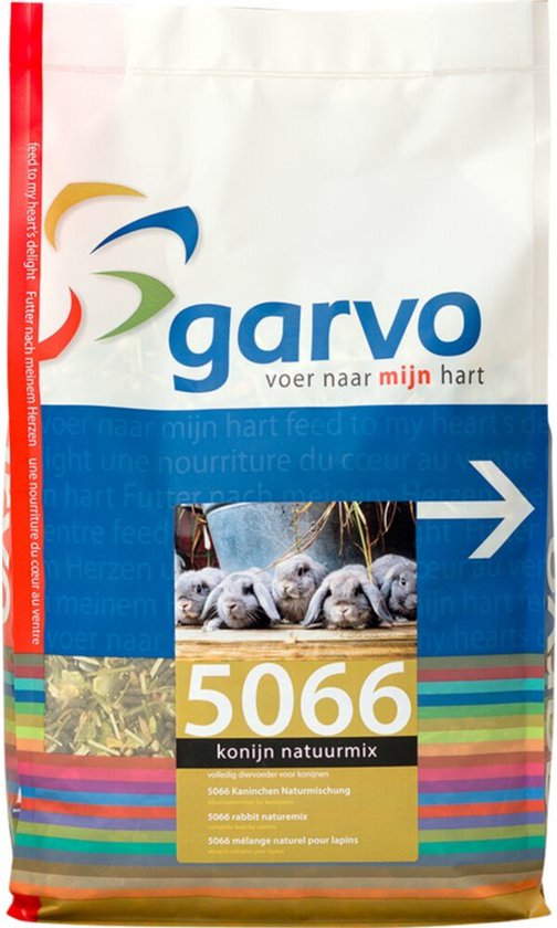 Garvo Konijnenvoer Natuurmix 3 kg