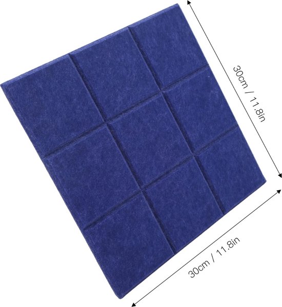 6/12 Stuks 30*30*2.5CM Akoestische Panelen Tegels Studio Geluidsisolatie Isolatie Gesloten Cel Schuim kopen vanaf een prijs van 11
