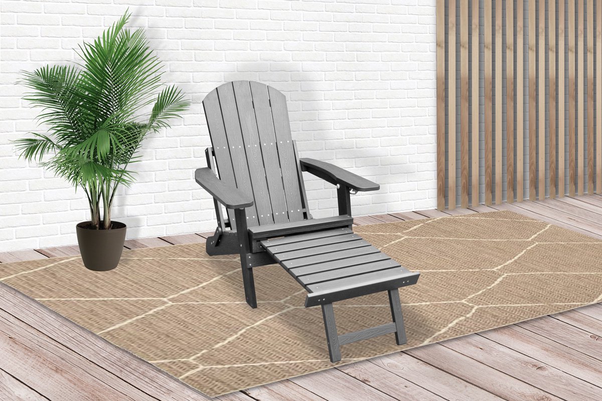 Sens-Line Montreal fauteuil lounge - Gris - pliable