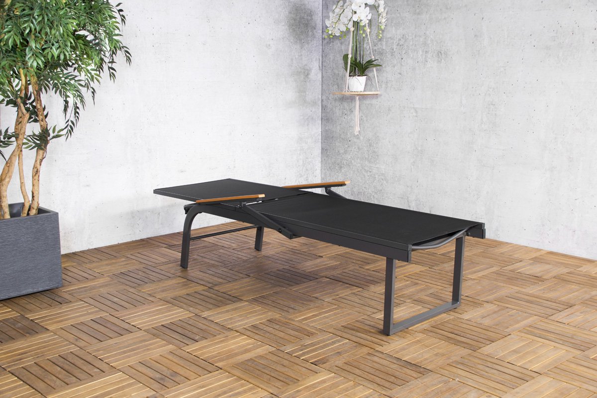 Sens-Line Bain de soleil Hawaii réglable - anthracite naturel - 195cm