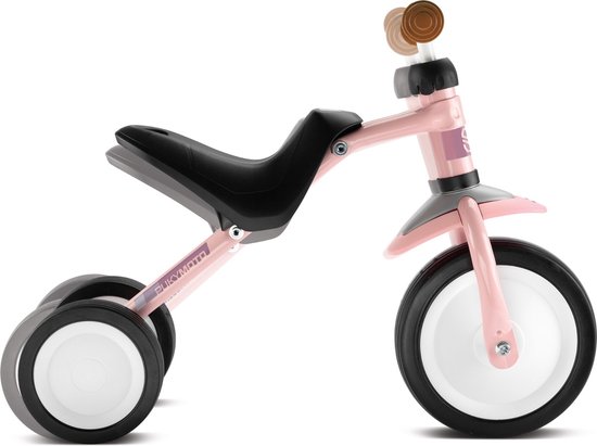 Puky Pukymoto Loopfiets voor kinderen vanaf 1.5 jaar in Retro Roze van Puky — afbeelding 3