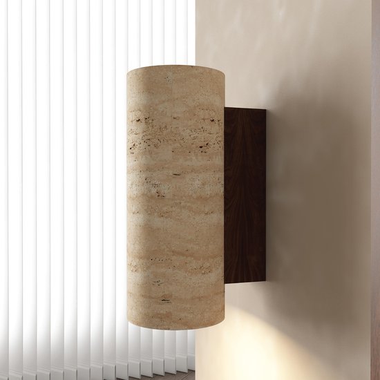 Wandlamp modern LED aluminium halve maan wit - Arca