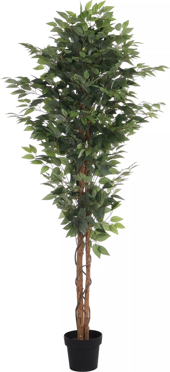 Vente-unique Kunstboom ficus met pot - H180 - VALOPA